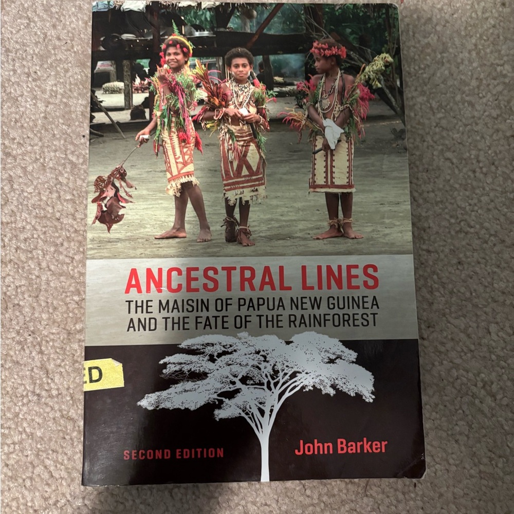 Ancestral Lines Book by John Barker